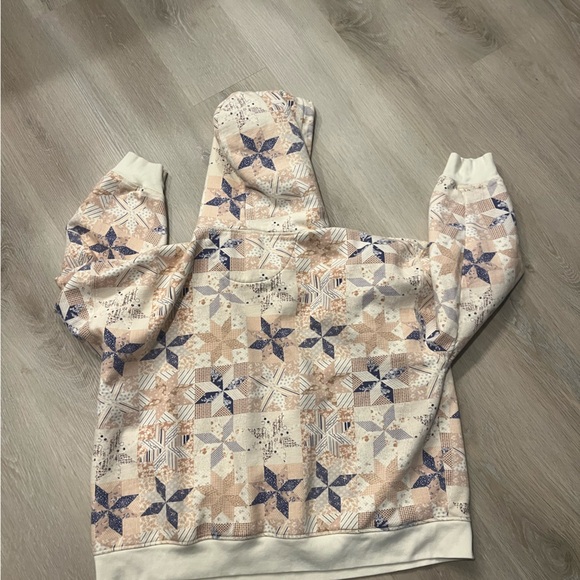 American Eagle Quilt Hoodie XL - Picture 3 of 4